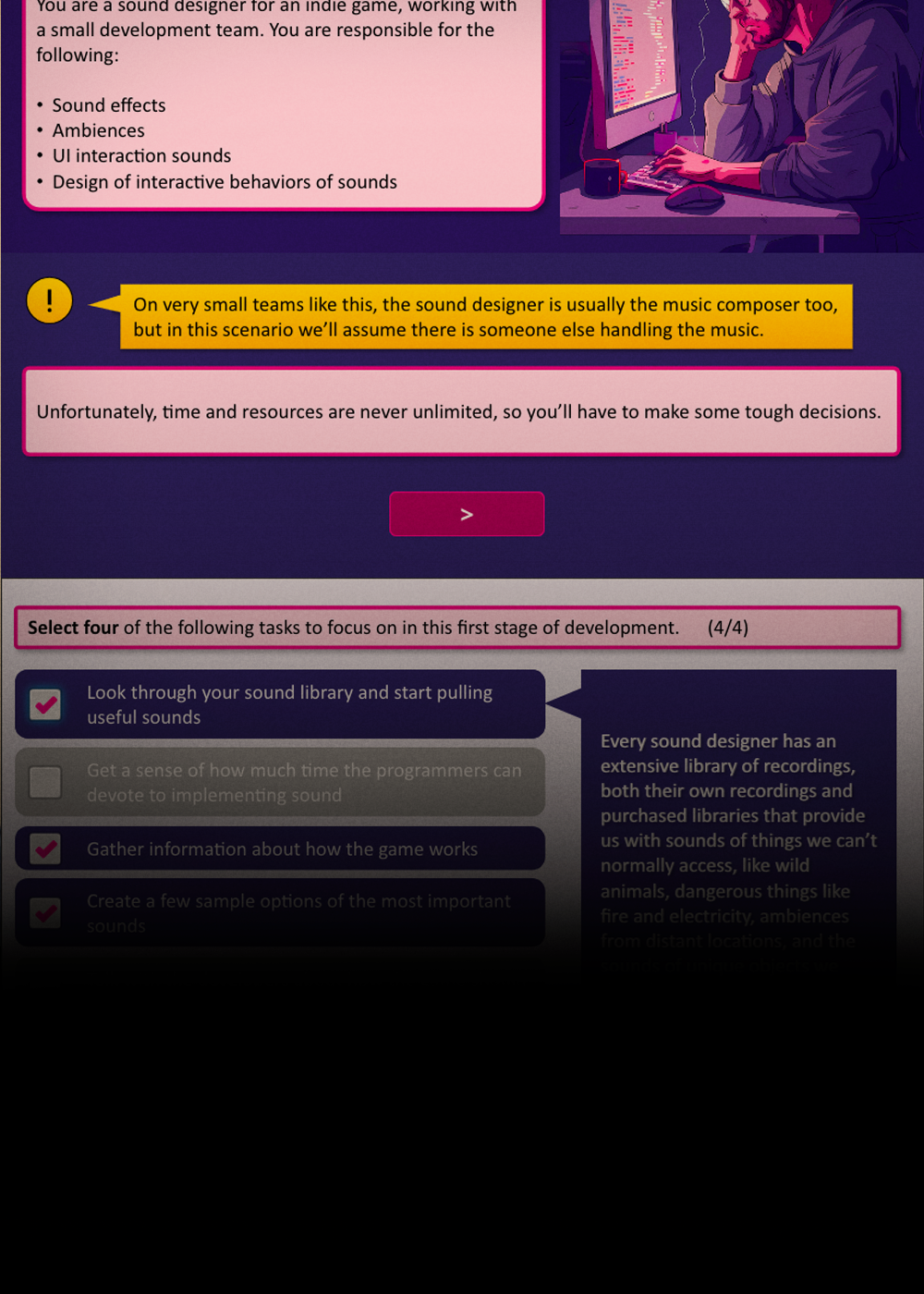 Preview image containing a few screens of a Storyline scenario